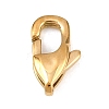 316 Stainless Steel Lobster Claw Clasps STAS-C154-02E-G-1