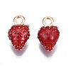 Alloy Enamel Charms ENAM-N054-71B-2