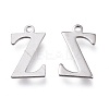 Tarnish Resistant 304 Stainless Steel Charms STAS-H112-Z-P-2