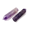 Natural Mixed Gemstone Pointed Pendants G-Q035-01-2