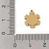 Christmas Theme Ion Plating(IP) 304 Stainless Steel Enamel Charms STAS-Z083-08G-07-3