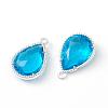 Glass Pendants GLAA-A037-G-02S-2