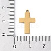 Ion Plating(IP) 304 Stainless Steel Pendants STAS-S136-02G-02-3