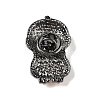 Zinc Alloy Rhinestone Brooches LS-JEWB-E037-02B-06-2