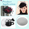 EVA Cloth Round Fascinator Hat Base for Millinery Magic LS-FIND-WH0152-947C-5