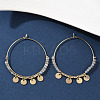 304 Stainless Steel Natural Labradorite Chandelier Earrings EJEW-Z089-36G-02-3