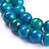 Synthetic Chrysocolla Beads Strands G-F647-02-B-01-4