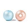 Luminous UV Plating Opaque Acrylic Beads OACR-Q204-16MM-01-3