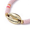 Nylon Thread Braided Beads Bracelets BJEW-JB04554-M-4