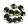 Handmade Millefiori Glass Barrel Beads LA-N002-23D-1