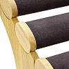 3-Tier Microfiber Cloth Bar Bracelet Holder Stand BDIS-I002-01B-3