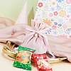 Velvet Jewelry Bags with Drawstring & Plastic Imitation Pearl LS-TP-CJC0001-03C-7