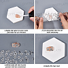 10 Rolls PET Lace Flower Nail Foils Floral Transfer Paper STIC-WH20010-16D-4