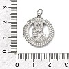 Virgin Mary Theme 304 Stainless Steel Pendants STAS-I356-05P-03-3