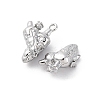 Brass Crystal Rhinestone Pendants KK-E793-08P-2