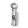 316 Surgical Stainless Steel Folding Crimp Ends FIND-WH0045-45B-1