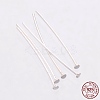 925 Sterling Silver Flat Head Pins STER-K017-15mm-S-02-1