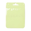 Rectangle Plastic Zip Top Gift Bags OPP-B006-02B-02-2