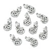 10Pcs 201 Stainless Steel Pendants STAS-CJ0002-34-3