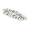 Tibetan Style Alloy Word Special Friend Links Connector Charms TIBE-I026-6021AS-2