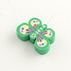 Handmade Polymer Clay Butterfly Beads X-CLAY-Q219-011-3