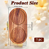 Wood Pepper Grinder Holder AJEW-WH20033-139-2