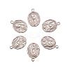 304 Stainless Steel Pendants STAS-CJ0003-02-4
