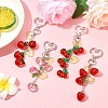 Resin Fruits Pendant Decoration KEYC-YW00168-01-4