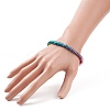 Synthetic Hematite Beaded Stretch Bracelet BJEW-JB08227-3
