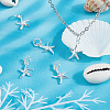 5Pcs 925 Sterling Silver Pendants STER-BBC0001-20-5