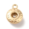 Glass Pendants PALLOY-O106-21G-06-2