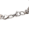 201 Stainless Steel Mariner Link Chain Bracelets BJEW-B078-59GP-3