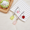 Candy Resin Pendant Decoration HJEW-AB00011-7