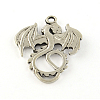 Tibetan Style Alloy Pendants TIBE-Q050-64AS-LF-1-2