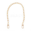 Round Plastic Imitation Pearl Beads Bag Extender Chains HJEW-TAC0082-1