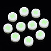 Handmade Polymer Clay Beads CLAY-N011-031W-1