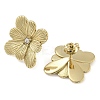 Ion Plating(IP) 304 Stainless Steel Stud Earrings EJEW-B109-05G-2