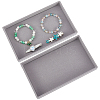 Rectangle Wood Covered with Velvet Jewelry Trinket Display Trays AJEW-WH20054-062K-02-7