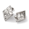 Non-Tarnish 304 Stainless Steel Stud Earrings EJEW-H013-25P-2