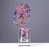 Natural Amethyst Chips Money Tree Display Decorations PW-WG1CBB9-08-1