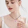 Valentine's Day DIY Pendant Necklaces Making Kits DIY-BBC0002-15B-5
