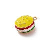 Alloy Enamel Charm ENAM-E362-05E-2