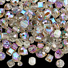 114Pcs Transparent Electroplate Glass Beads GLAA-PA0001-17C-6