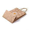 Daisy Flower Paper Gift Tote Bags ABAG-Q055-01B-3