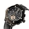 High Quality Men's Stainless Steel Leather Mechanical Wrist Watches WACH-N032-10-3