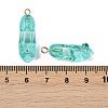 Transparent Resin Rhinestone Pendants LS-RESI-Q021-01D-3