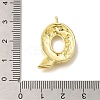 Rack Plating Brass Pendants KK-I721-02G-Q-3