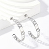 304 Stainless Steel Stud Earrings EJEW-Z089-12P-1
