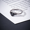1Pc Brass Micro Pave Cubic Zirconia Finger Rings for Women RJEW-LP0001-39-3