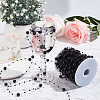 1 Roll Plastic Round Beaded Link Chains DIY-SC0024-96A-4